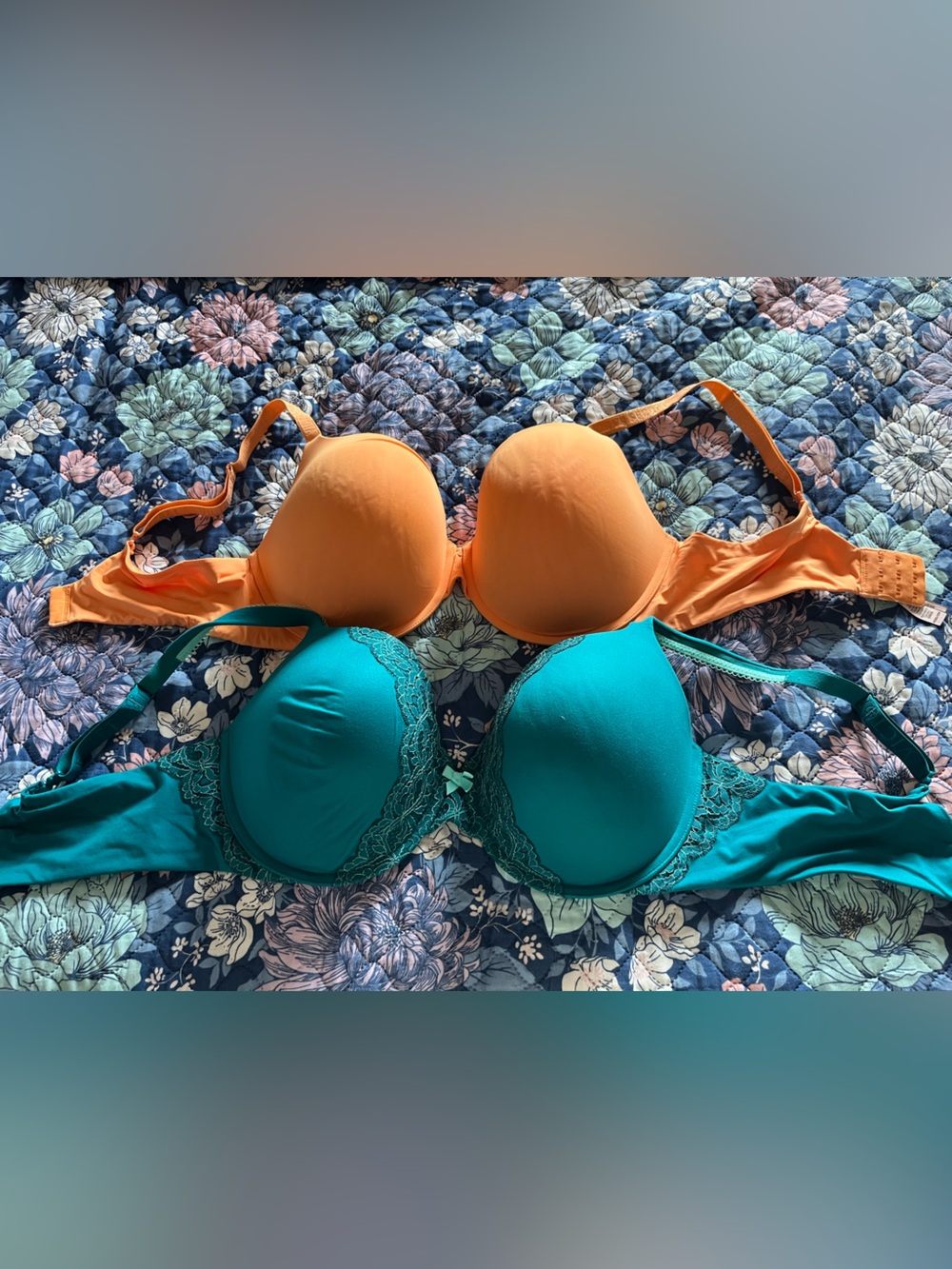 Victoria's Secret Teal and Orange Bras - 2 for 1 price